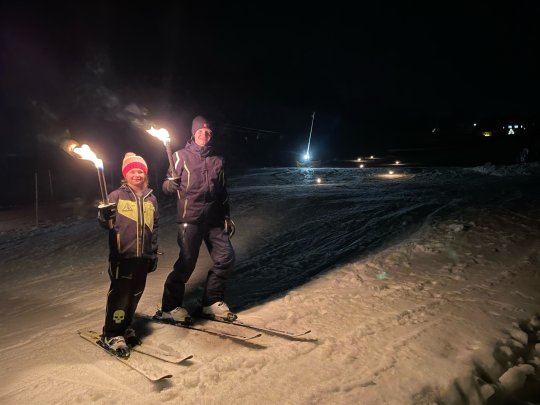 Fackellauf am Tobellift