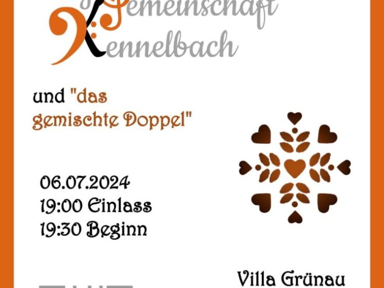 Konzert SingGemeinschaft und "das gemischte Doppel"